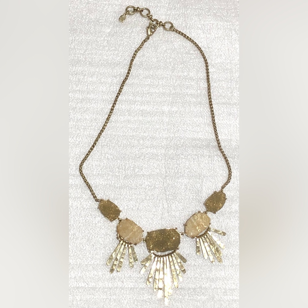 Lucky Brand Gold and Cream Necklace